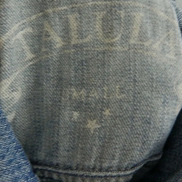 Talula Button Front Denim Jacket - Picture 2 of 3
